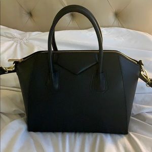 Fashion Drug Black crossbody handbag